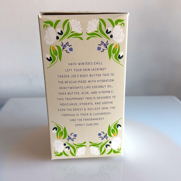 🟢 NIB Limited Edition Trader Joe’s Body Butter Trio - Picture 4 of 5